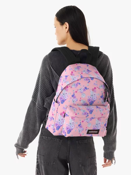 EASTPAK Batoh levanduľová / svetloružová