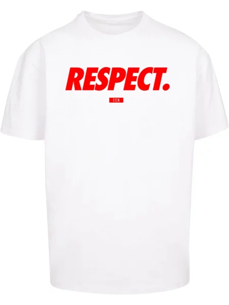 MT Upscale Póló Football's coming Home Respect piros fehér