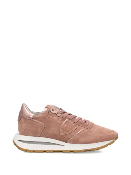 Sneakersy Philippe Model Paris z logo różowe