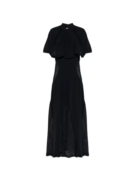 Rochie Lanvin ajurata de costum negru
