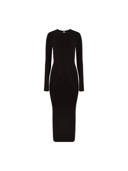 Sukienka maxi Nina Ricci biznesowa czarna