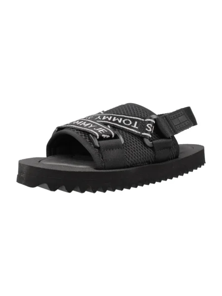 Félcipő Tommy Jeans fekete