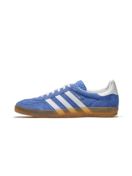 Sneakersy Adidas Gazelle zamszowe niebieskie