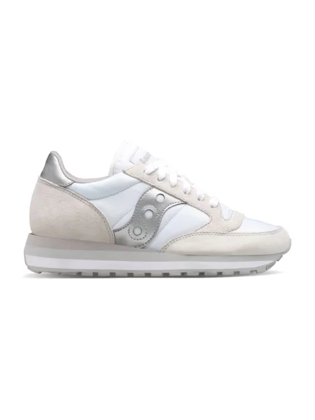 Sneakersy Saucony Jazz skórzane białe
