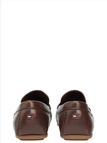 Pantofi loafer Tommy Hilfiger din piele maro