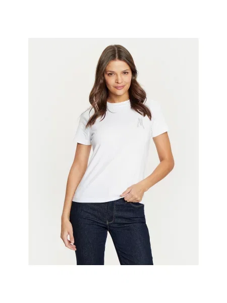 Marciano Guess Majica Regular Fit bela