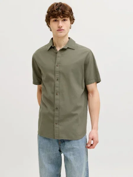 JACK & JONES Cămașă JJESUMMER oliv