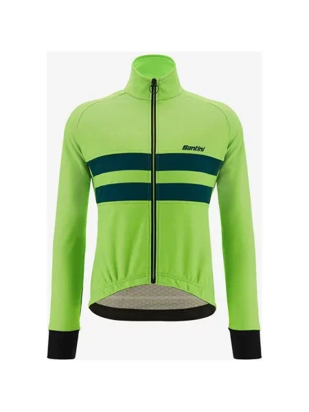 Kurtka Santini Colore Hall w kolorze fluoro turkusowym Krój Classic S zielona