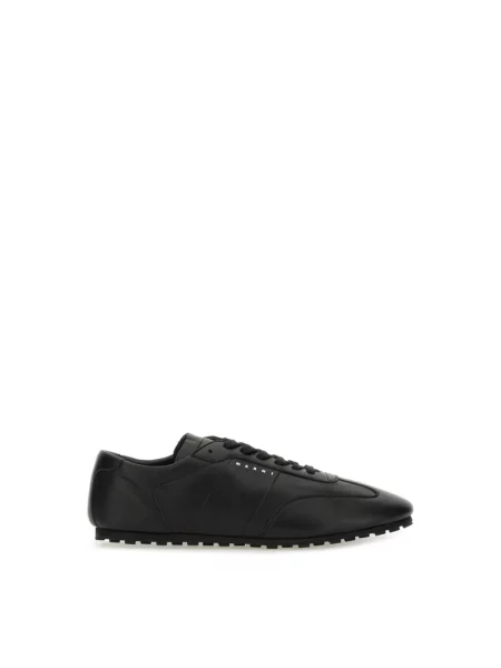 Sneakersy Marni skórzane czarne