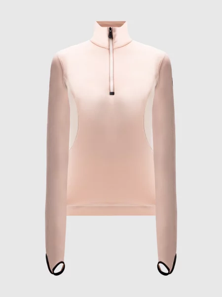 Джемпер з логотипом Moncler Grenoble рожевий