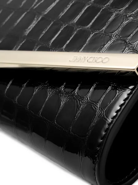 Clutch Jimmy Choo μαύρο