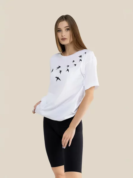 LAWA Футболка білий