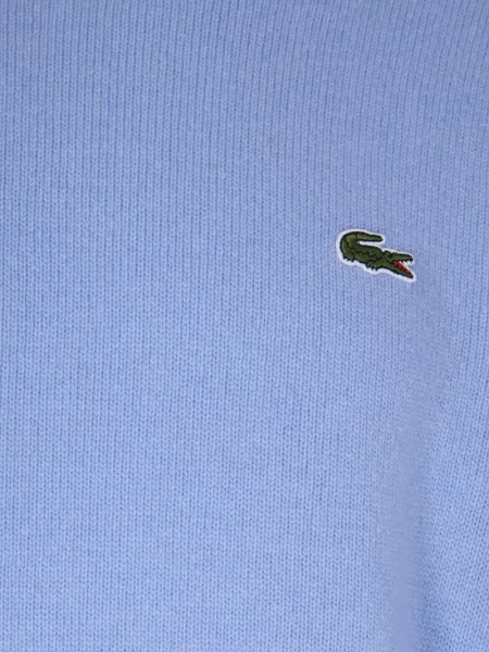 Vlněný svetr Lacoste modrý