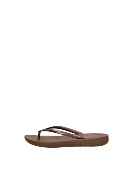 Klapki Fitflop brązowe