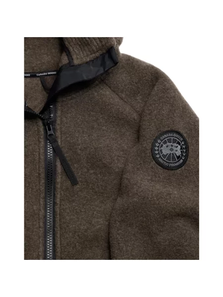 Kurtka bomber Canada Goose wełniany czarny