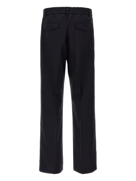 Pantaloni Moncler albastru
