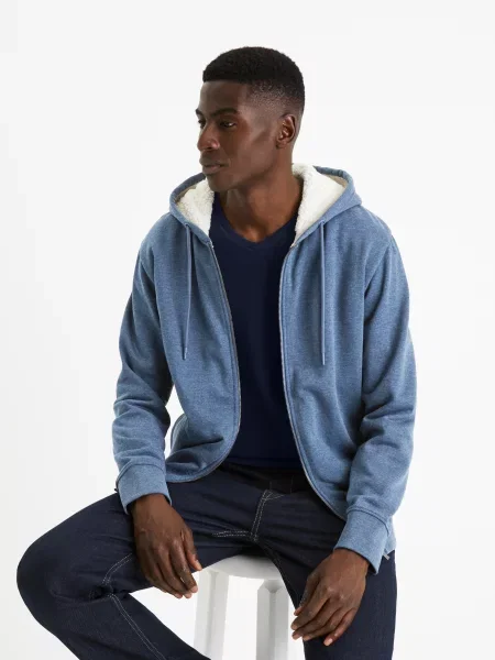 Hoodie Celio modra