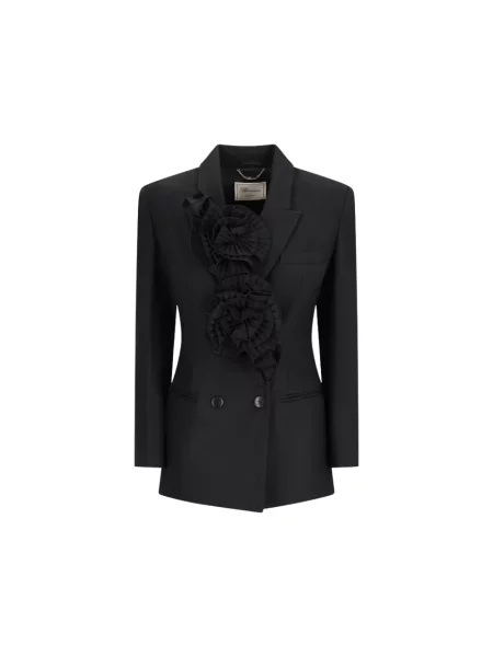 Marynarka Blumarine wełniana czarna