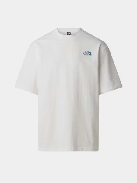 Футболка The North Face M LIQUID BOX NSE OVERSIZE SHOR білий