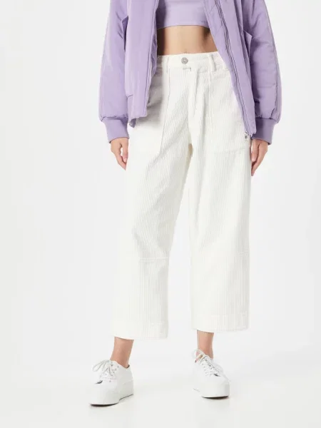 Herrlicher Pantaloni Soul alb murdar