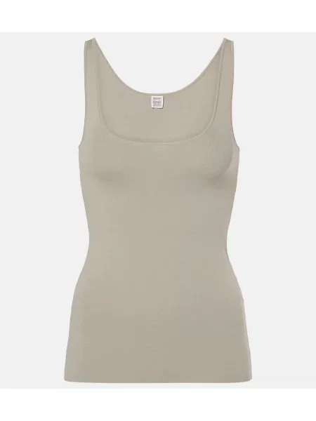 Top Toteme tricotate gri