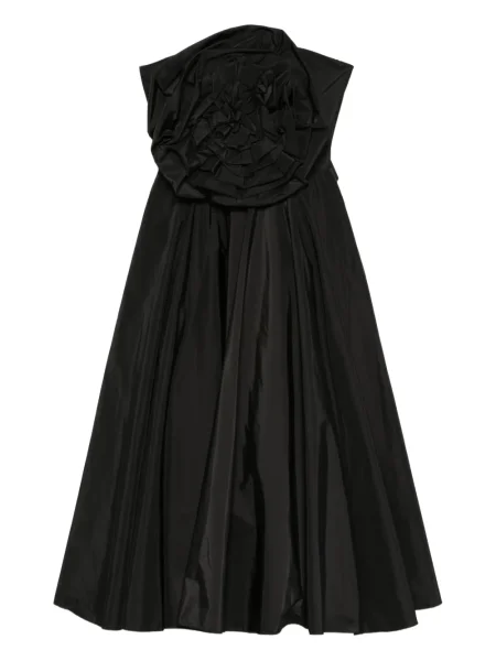 Rochie midi Nissa până la genunchi de costum negru