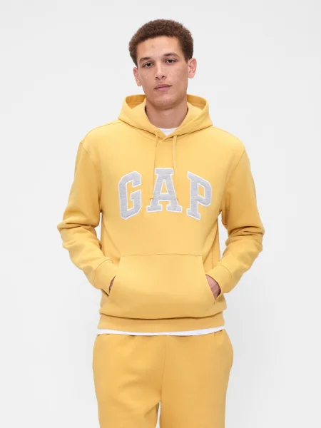 Bluza Gap z logo żółta