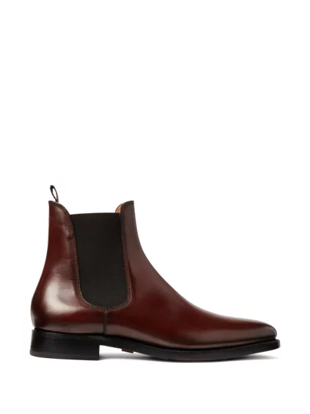 Botine chelsea Ralph Lauren Purple Label din piele violet