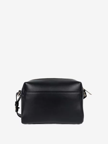 LANCASTER Paris Torba preko ramena Lancaster Sac trotteur Zippé Donna Cube Noir' crna