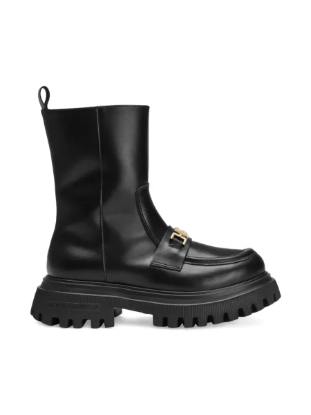 Botki dziecięce Dolce And Gabbana czarne