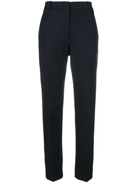 Pantaloni Calvin Klein cu dungi albastru