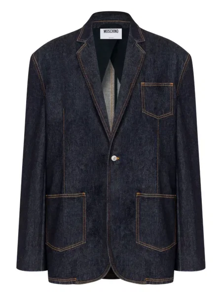 Sako Moschino modré