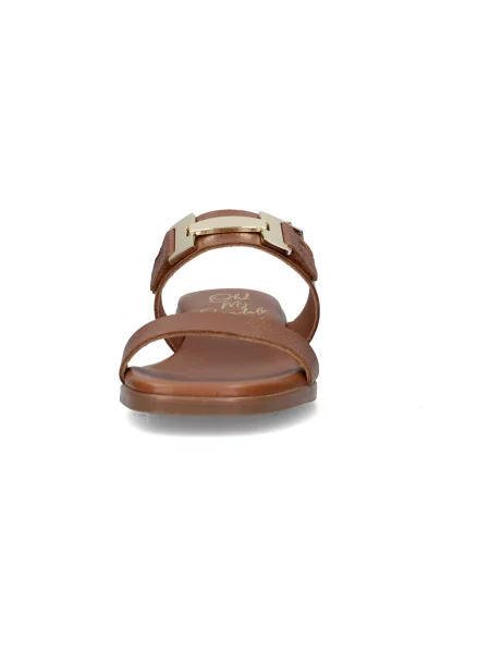 Pantofi Oh My Sandals maro