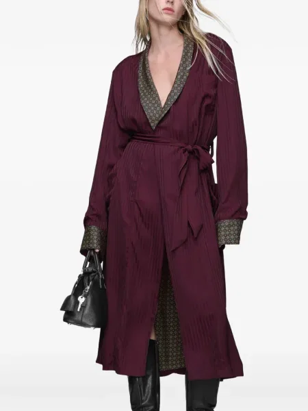 Płaszcz Maison Margiela dwustronny czerwony