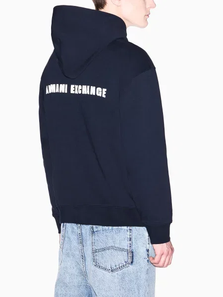 Худи Armani Exchange синее