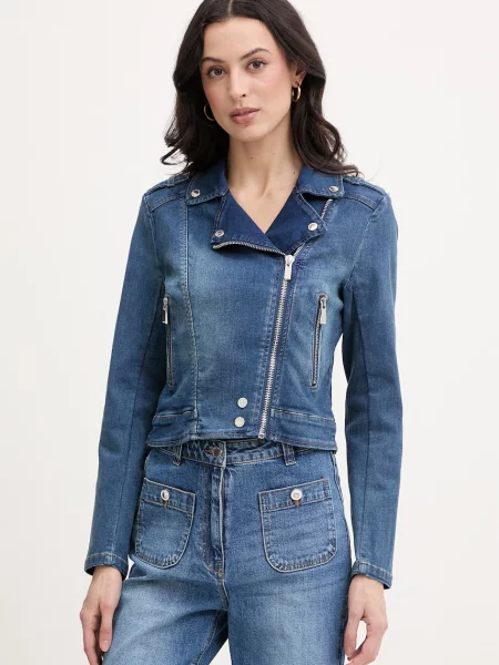 Morgan bikerska jakna denim VAMMY modra