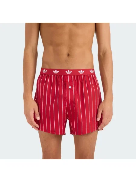 BOKSERKI COMFORT CORE COTTON ICON WOVEN WAISTBAND 2 PARY czerwony