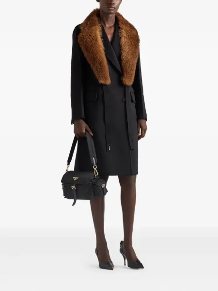 Palton Prada negru