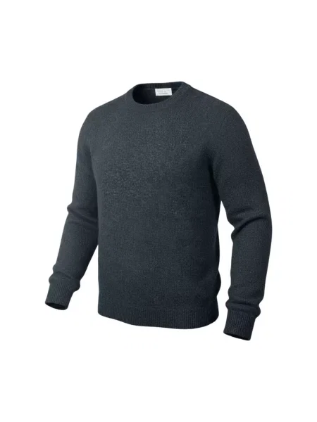 Sweter Roberto Collina z wełny merino niebieski