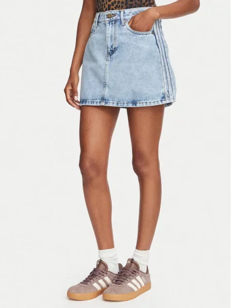Traper suknja Adidas Originals plava