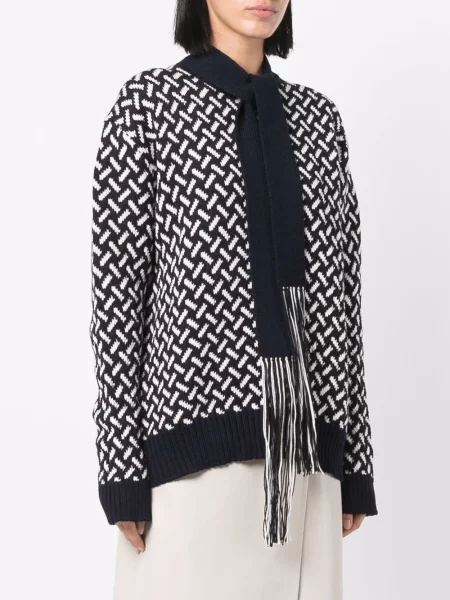 Sweter Jil Sander niebieski