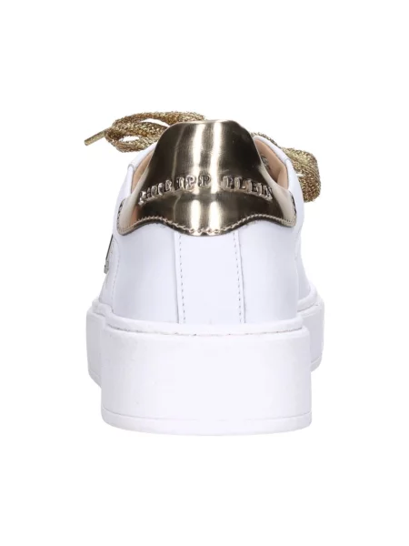 Sneakersy Philipp Plein skórzane białe