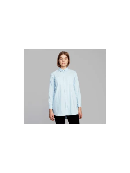 Makia Office Shirt W Kobiety Koszula Makia Size: L niebieski