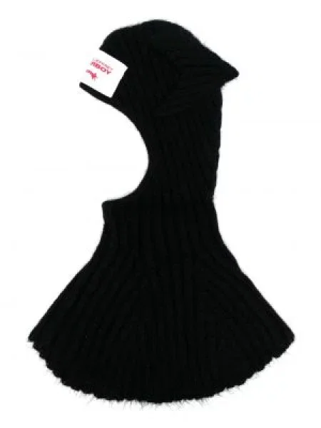 Плетена шапка Charles Jeffrey Loverboy черно