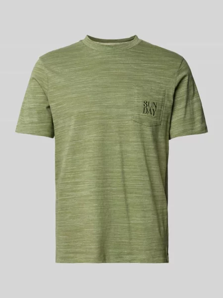 T-shirt z wyhaftowanym motywem model ‘UEFFI’ Blend