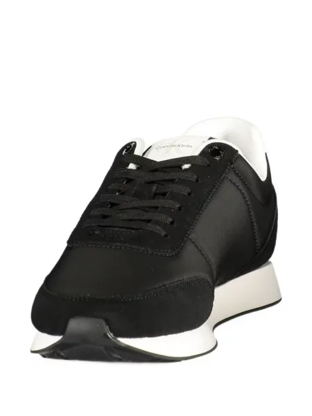 Sneakerși Calvin Klein cu imagine negru