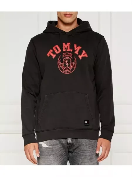 Tommy Jeans Hanorac negru