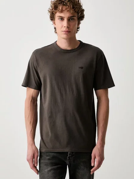 Levi's T-shirt LEVIS ORIGINAL TEE brązowa