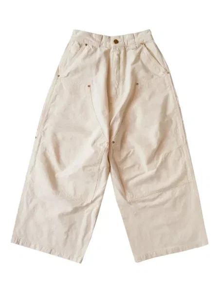 Lepršave traperice Willy Chavarria bijela