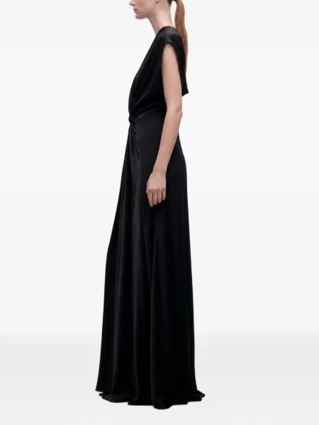 Rochie maxi Victoria Beckham negru
